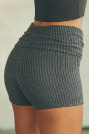 Versatile Ribbed Short